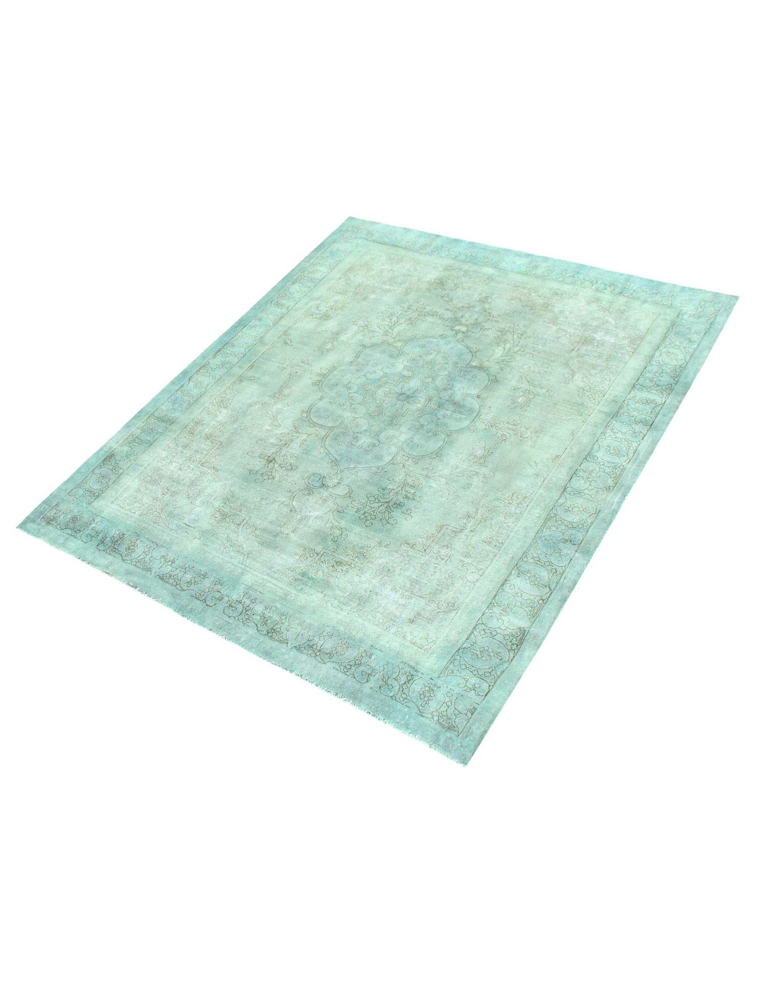 Tappeto vintage persiano  verde <br/>400 x 290 cm