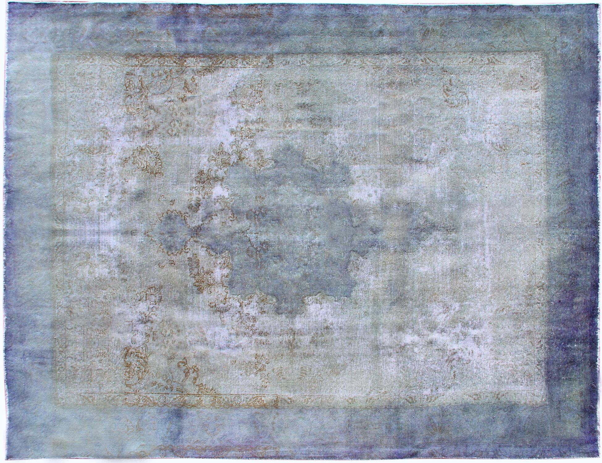 Tappeto vintage persiano  blu <br/>403 x 288 cm