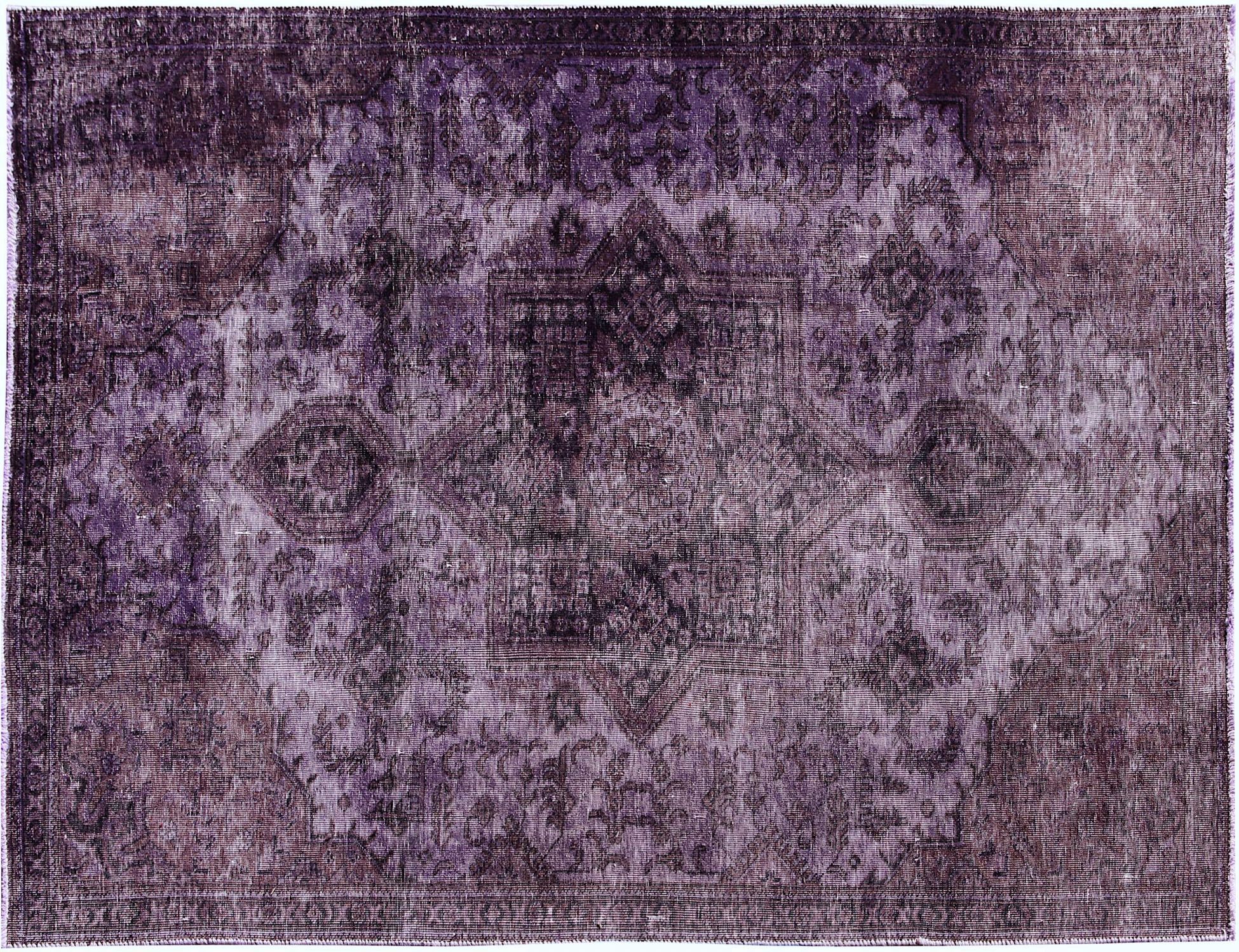 Alfombra persa vintage  púrpura <br/>244 x 144 cm