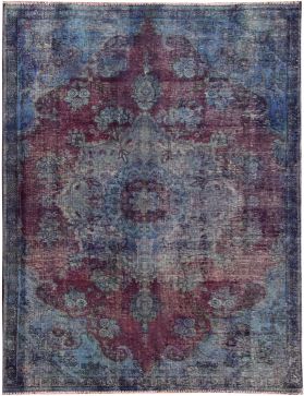 Tappeto vintage persiano 238 x 160 blu