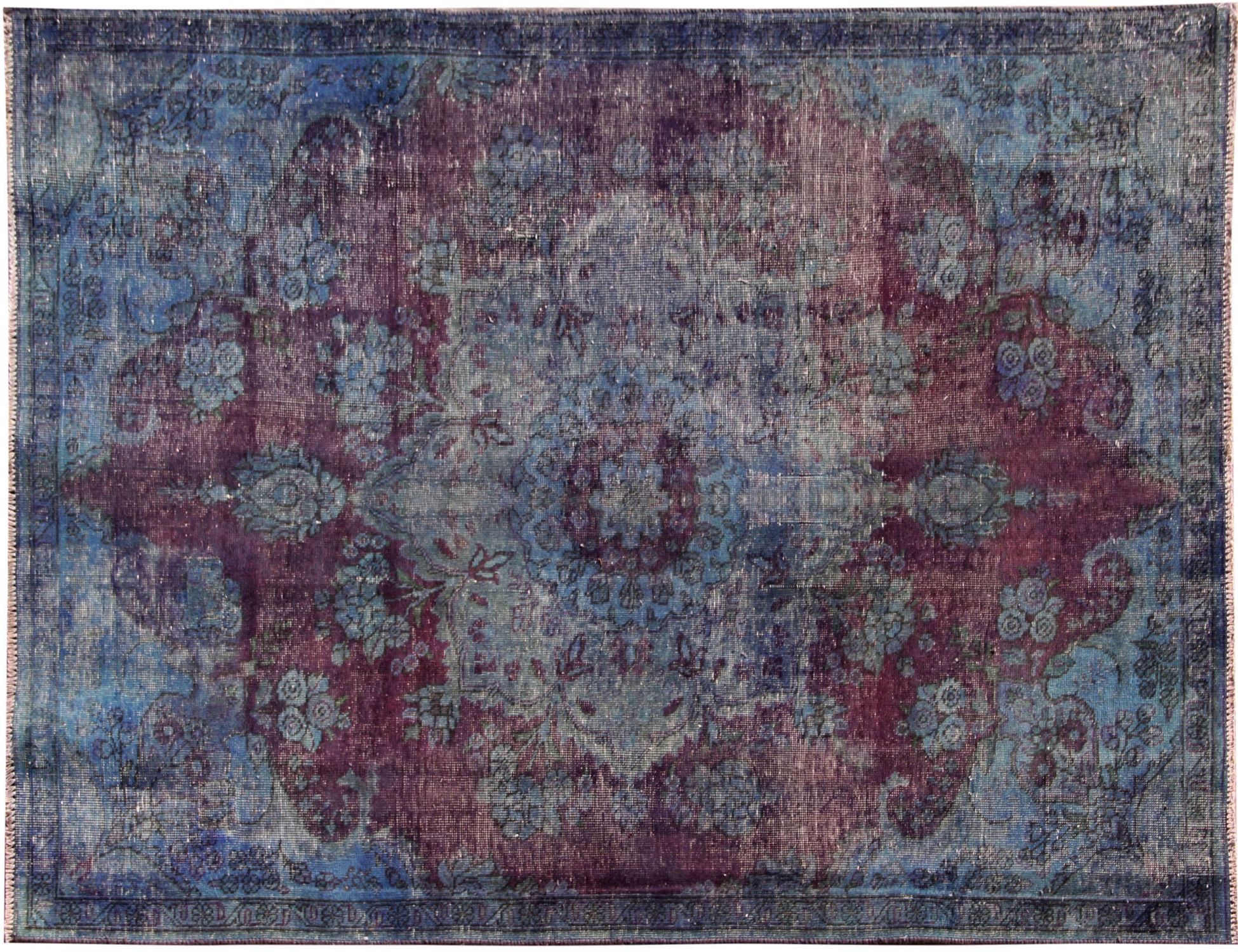 Tappeto vintage persiano  blu <br/>238 x 160 cm