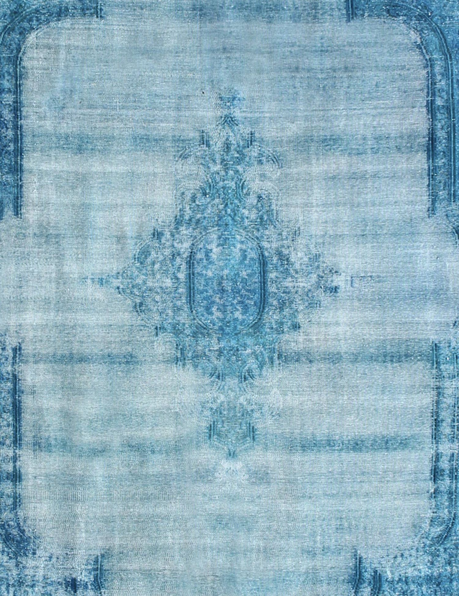 Alfombra persa vintage  azul <br/>394 x 265 cm