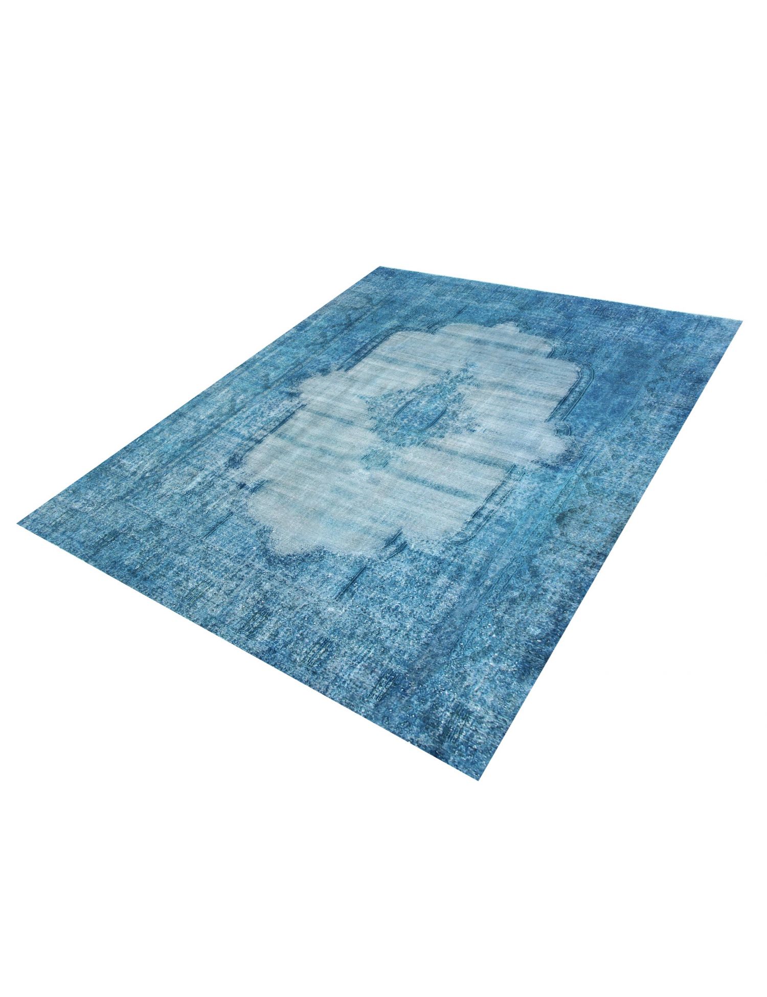 Tappeto vintage persiano  blu <br/>394 x 265 cm