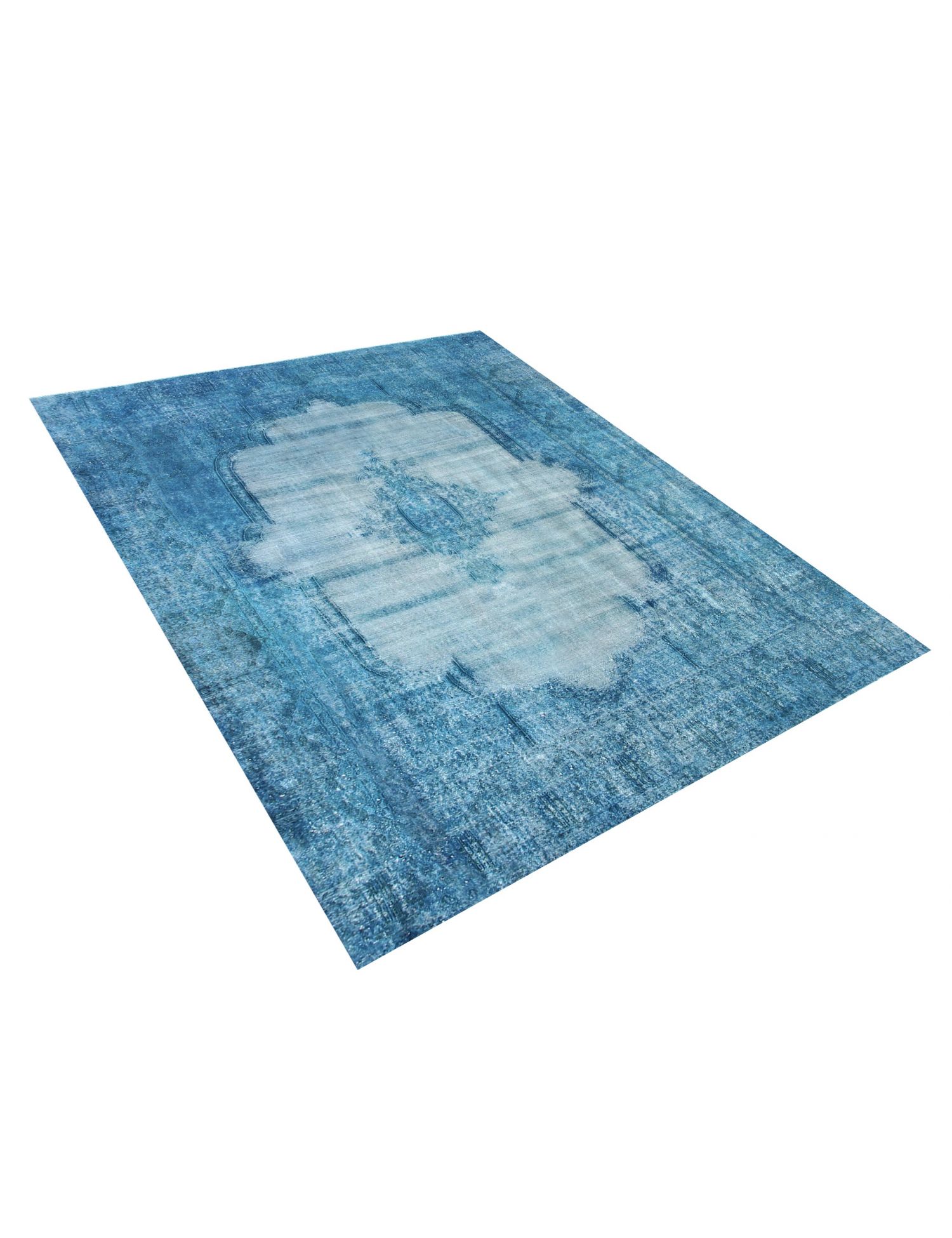 Tappeto vintage persiano  blu <br/>394 x 265 cm