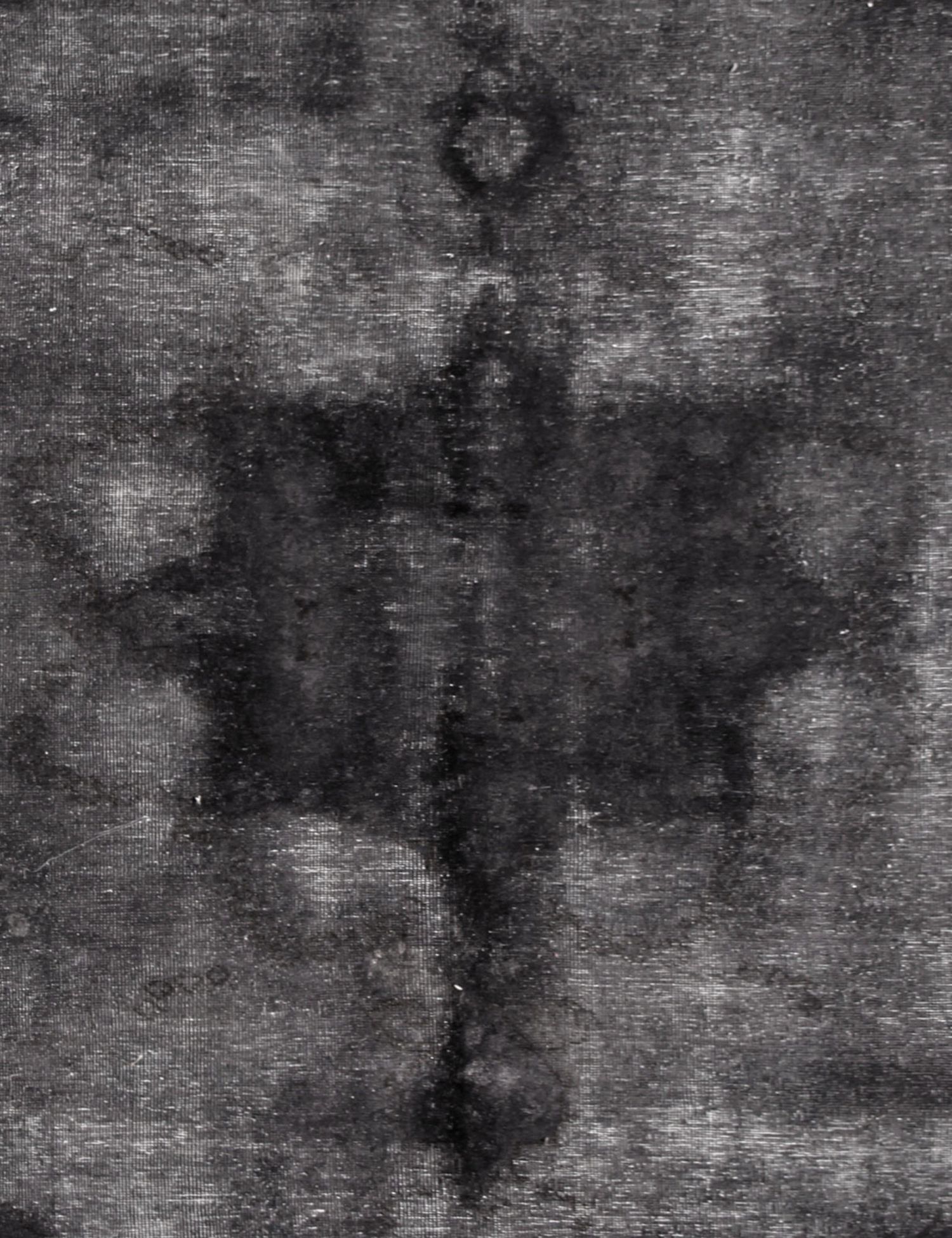 Persischer Vintage Teppich  schwarz <br/>240 x 148 cm