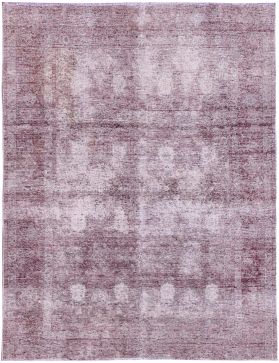 Persischer Vintage Teppich 256 x 204 lila