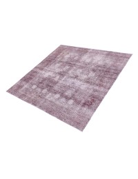 Lila Persien Persischer Vintage Teppich  256 x 204 cm