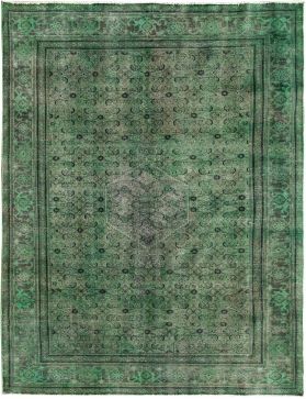 Tappeto vintage persiano  verde <br/>313 x 213 cm