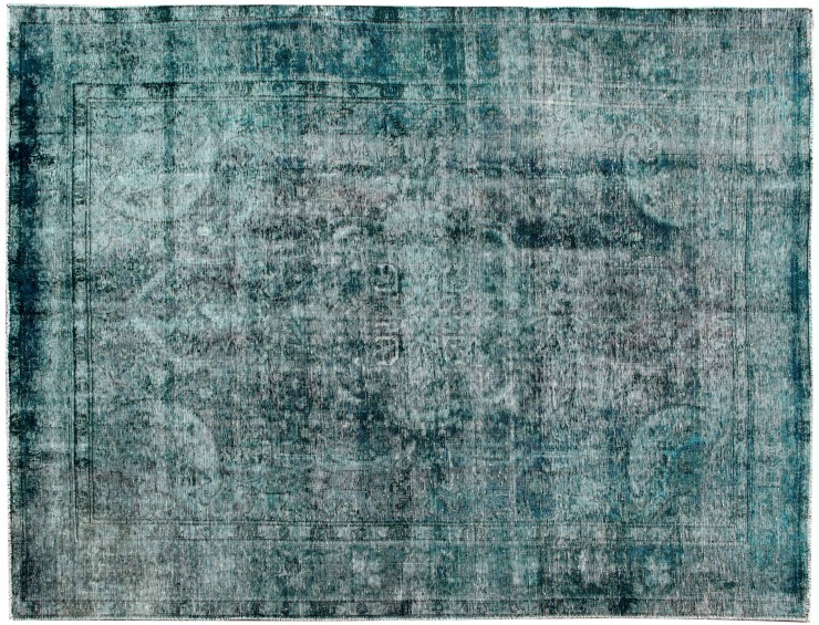 Green  Persia Persian Vintage Carpet  335 x 243 cm