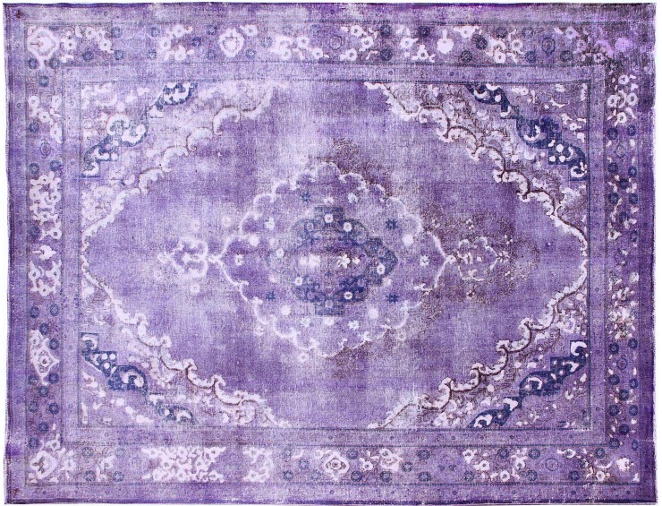 Purper Perzië Perzisch Vintage Tapijt  384 x 283 cm