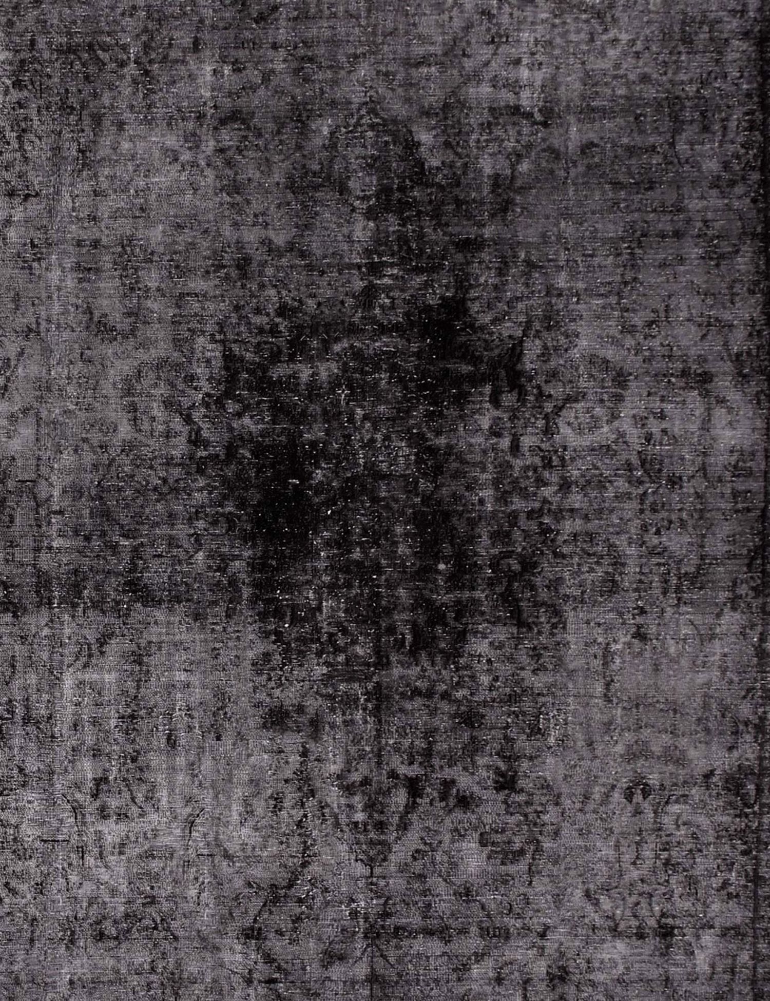 Persischer Vintage Teppich  schwarz <br/>374 x 280 cm