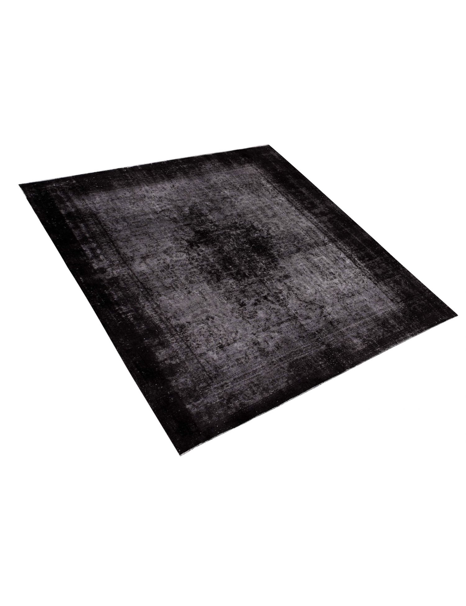 Persischer Vintage Teppich  schwarz <br/>374 x 280 cm