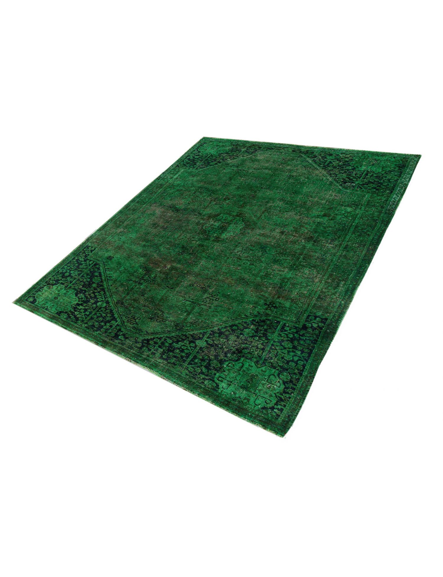 Tappeto vintage persiano  verde <br/>270 x 173 cm