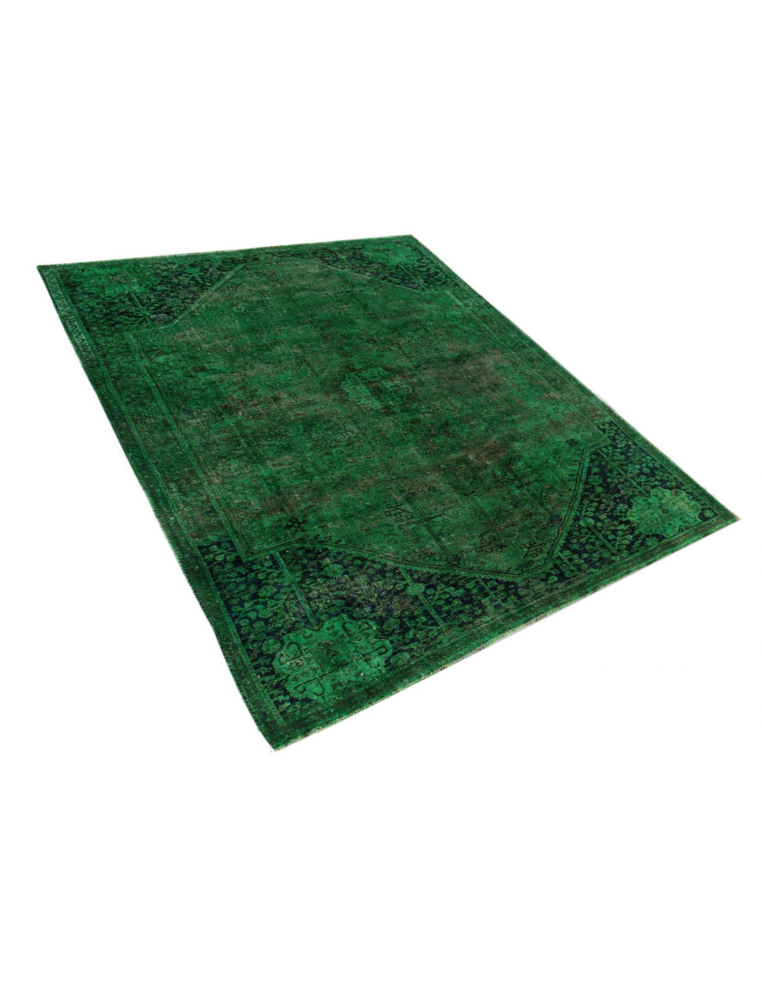 Tappeto vintage persiano  verde <br/>270 x 173 cm