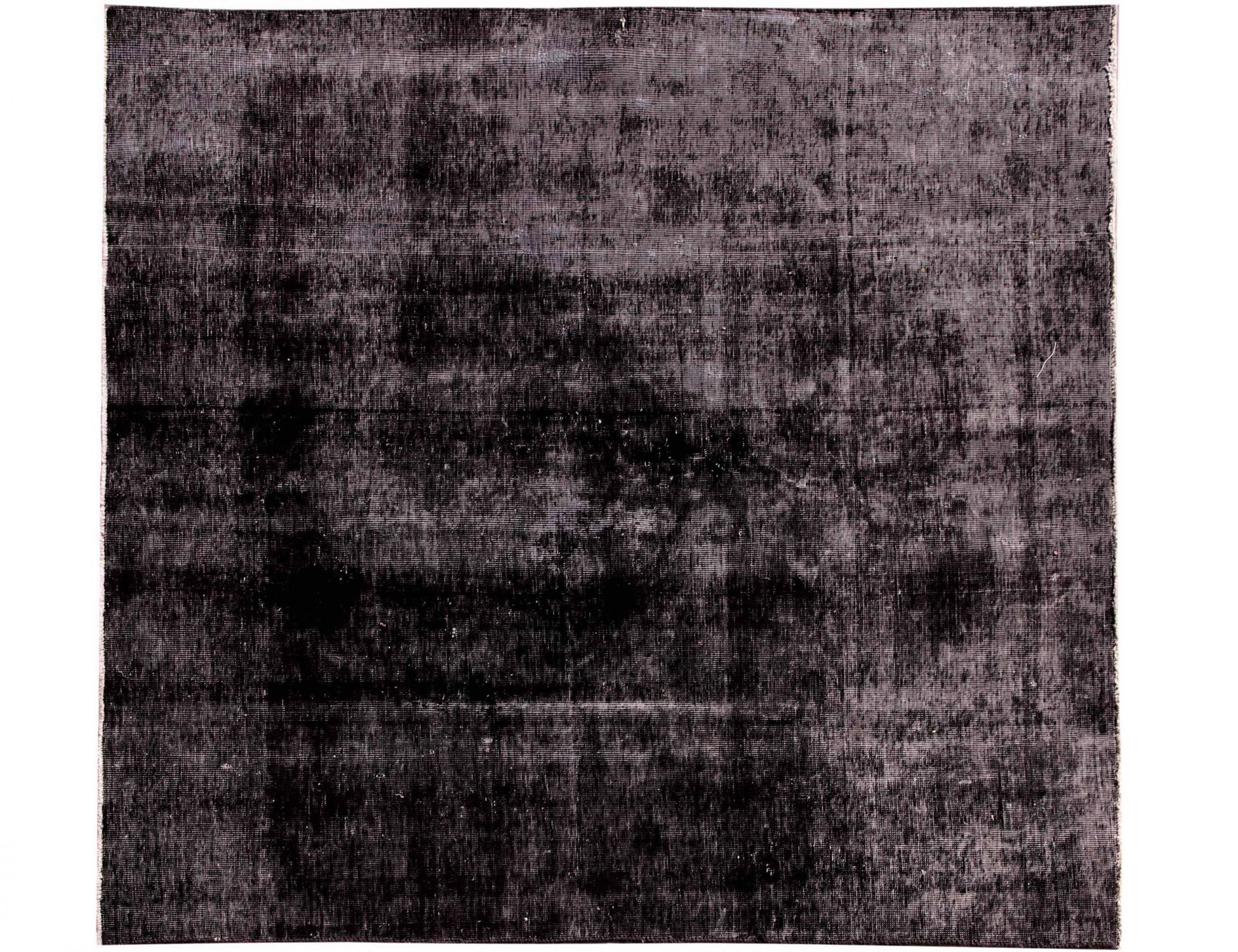 Persisk Vintagetæppe  sort <br/>220 x 180 cm