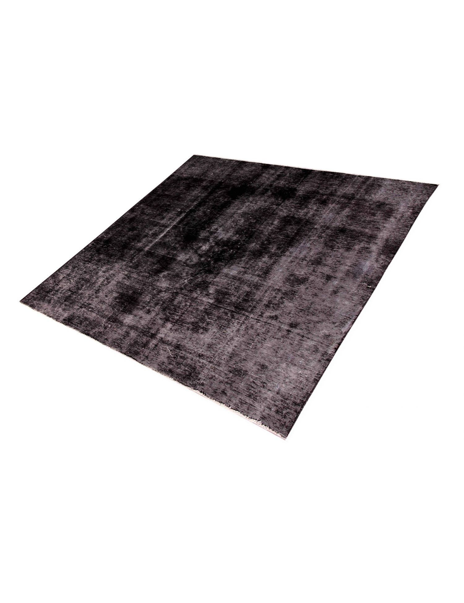 Persischer Vintage Teppich  schwarz <br/>220 x 180 cm