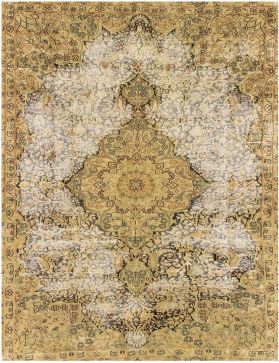 Persischer Vintage Teppich 227 x 130 beige