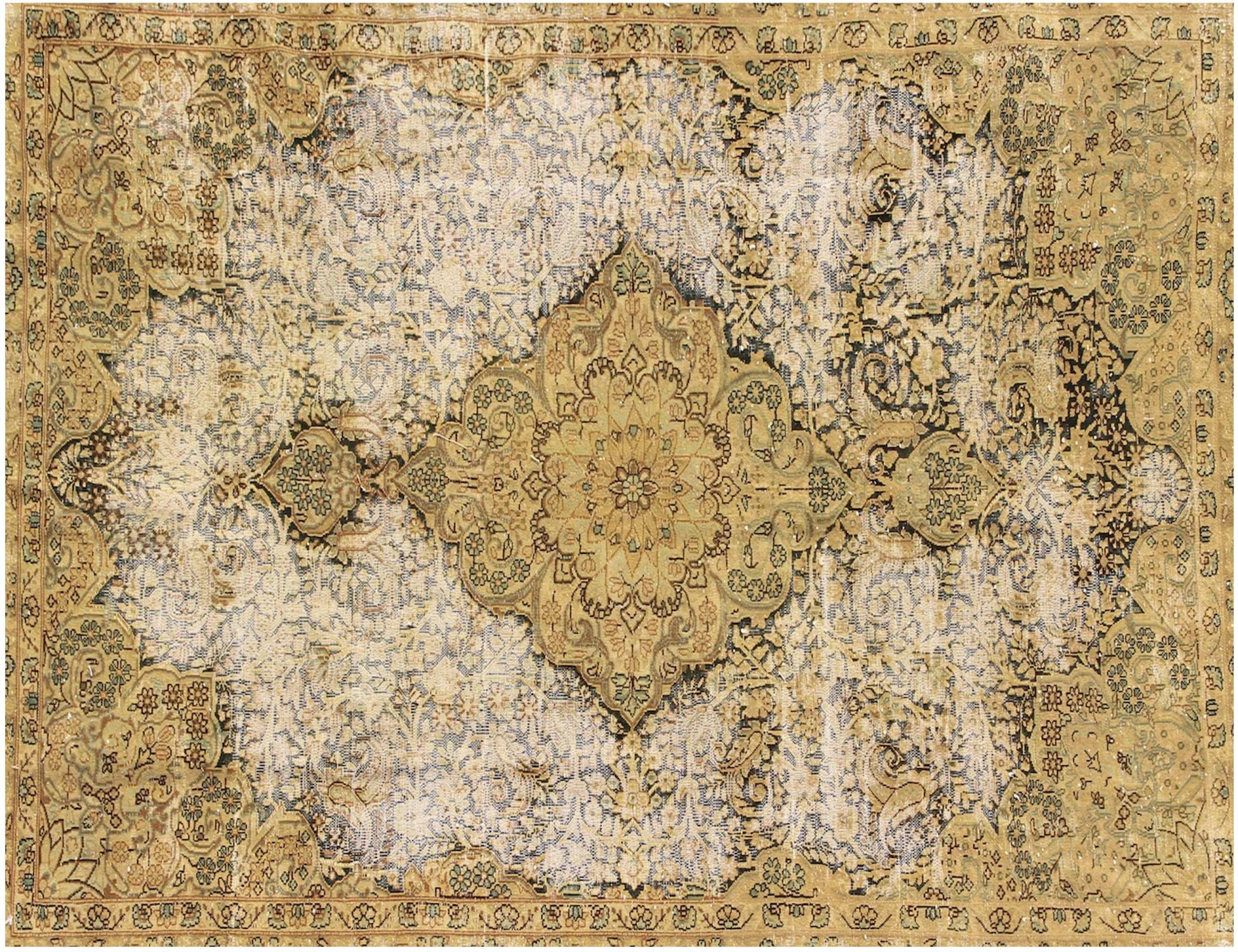Tappeto vintage persiano  beige <br/>260 x 168 cm