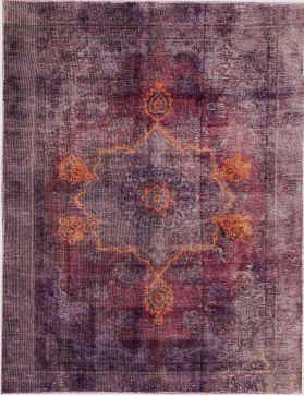 Persischer Vintage Teppich 263 x 190 lila
