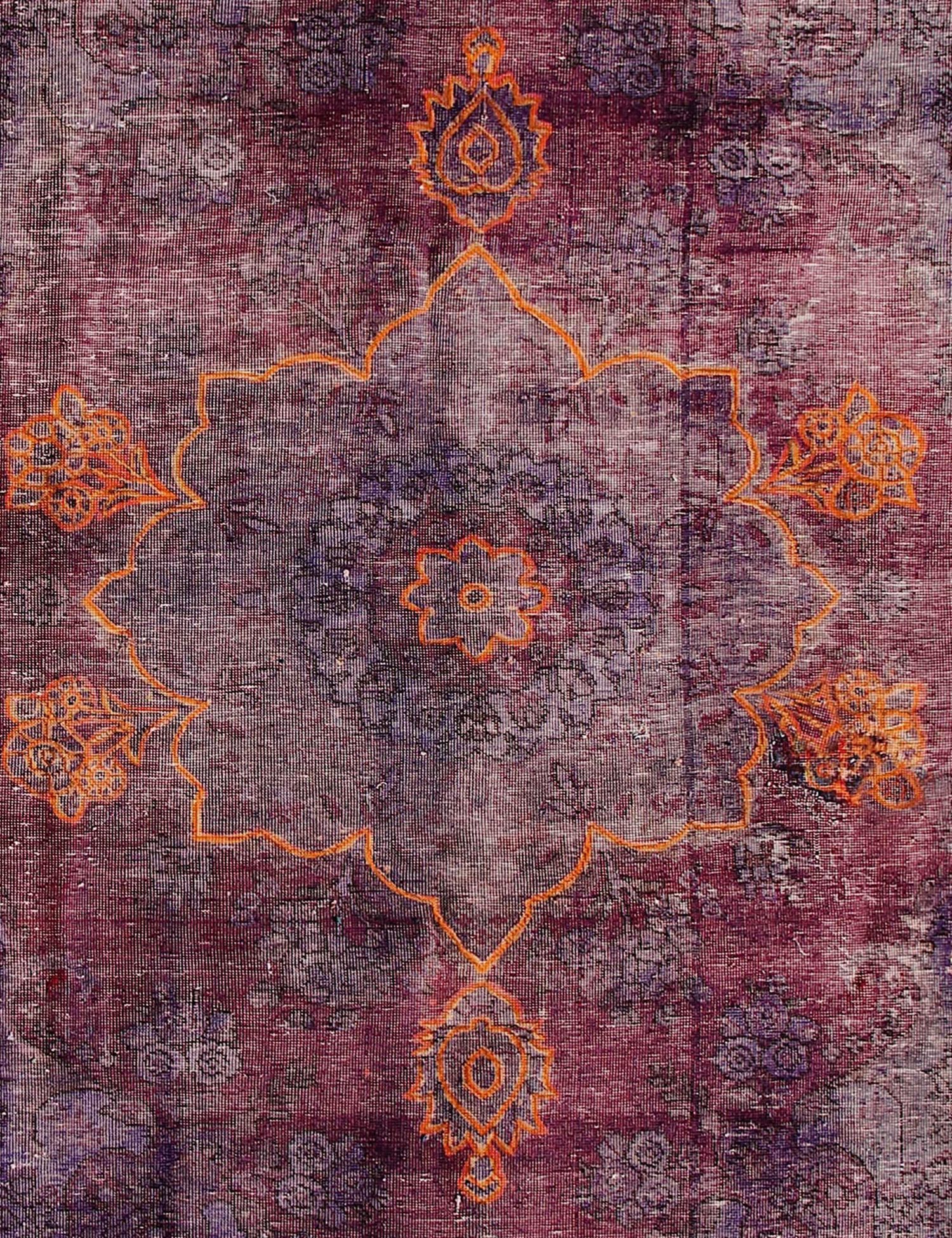 Tappeto vintage persiano  viola <br/>263 x 190 cm