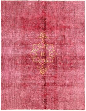 Persischer Vintage Teppich 270 x 188 rot
