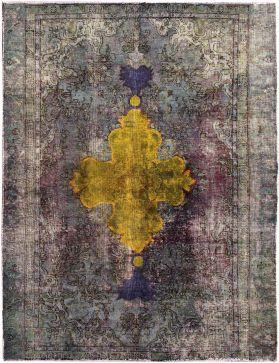 Tappeto vintage persiano  verde <br/>247 x 173 cm