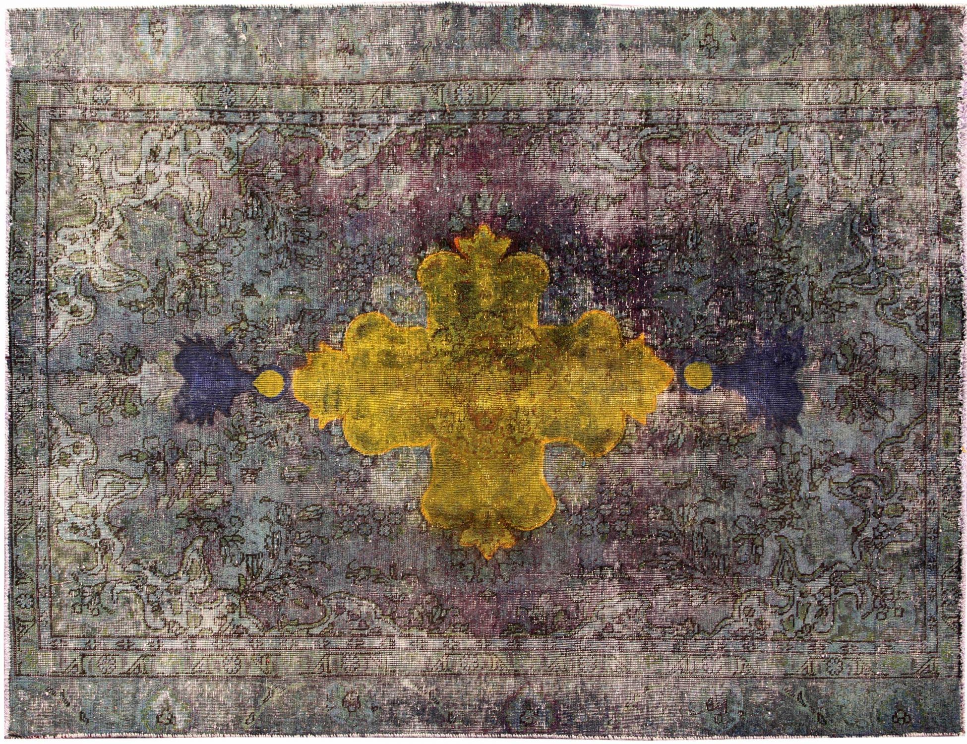 Persischer Vintage Teppich  grün <br/>247 x 173 cm