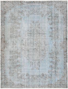 Tappeto Vintage 287 X 175 blau