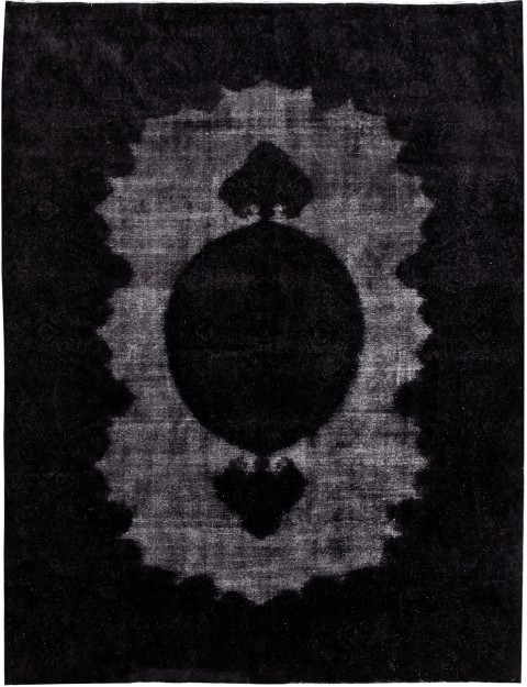 Schwarz Persien Persischer Vintage Teppich  504 x 303 cm