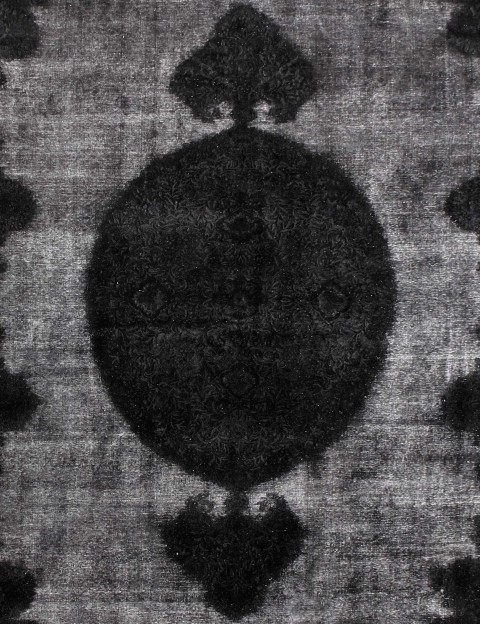 Schwarz Persien Persischer Vintage Teppich  504 x 303 cm