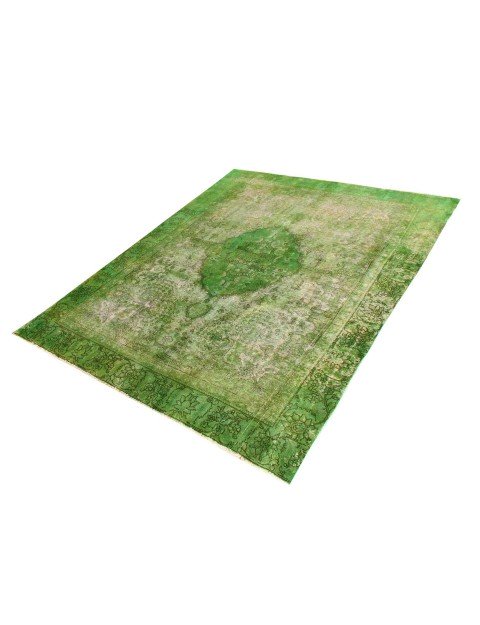 Vert Persan Tapis Persan vintage  353 x 264 cm