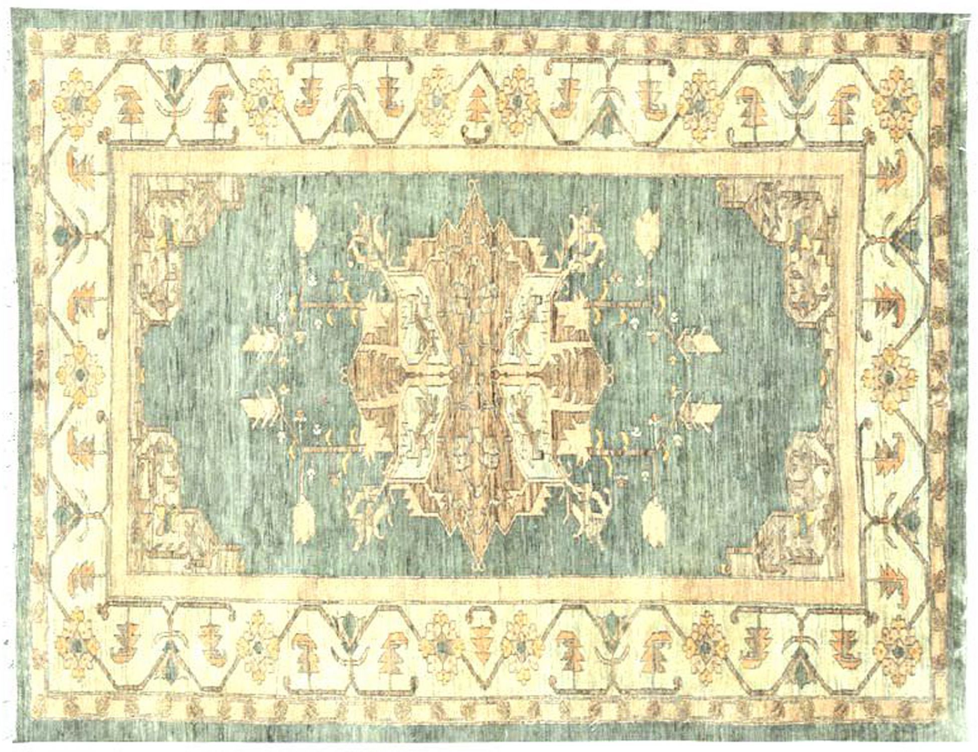 Persian Rug  blue <br/>254 x 194 cm
