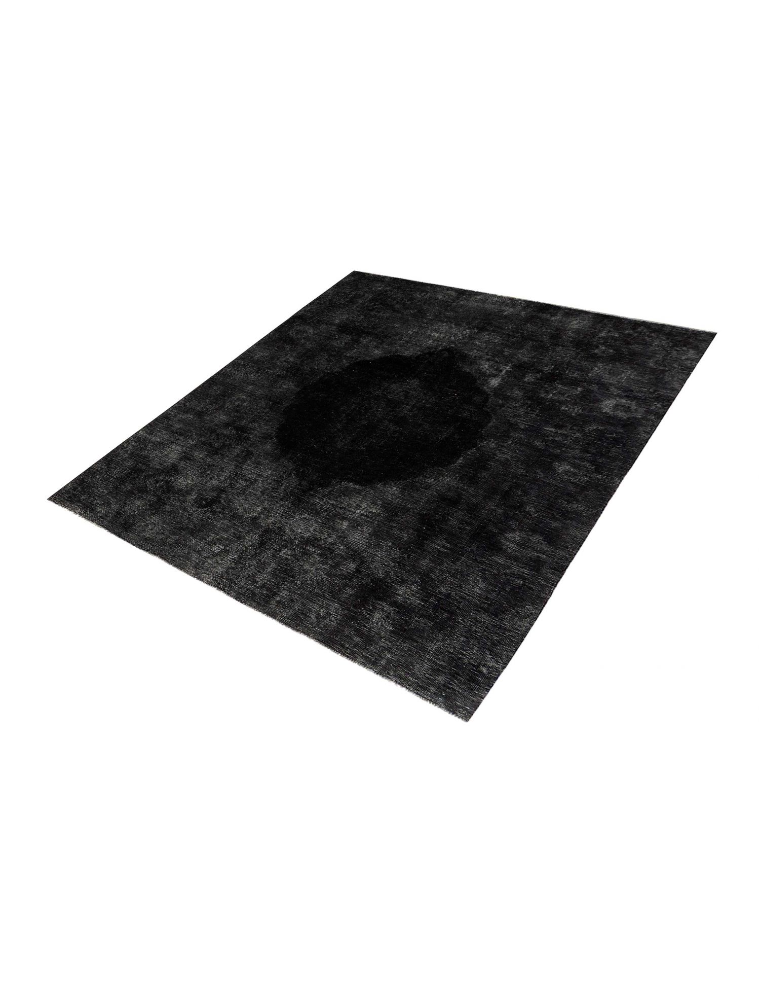 Vintagetæppe  sort <br/>216 x 150 cm