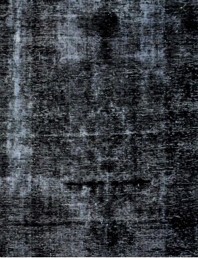 Svart Persien Vintage matta  268 x 203 cm