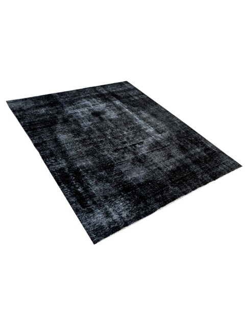 Schwarz Persien Vintage Teppich  268 x 203 cm