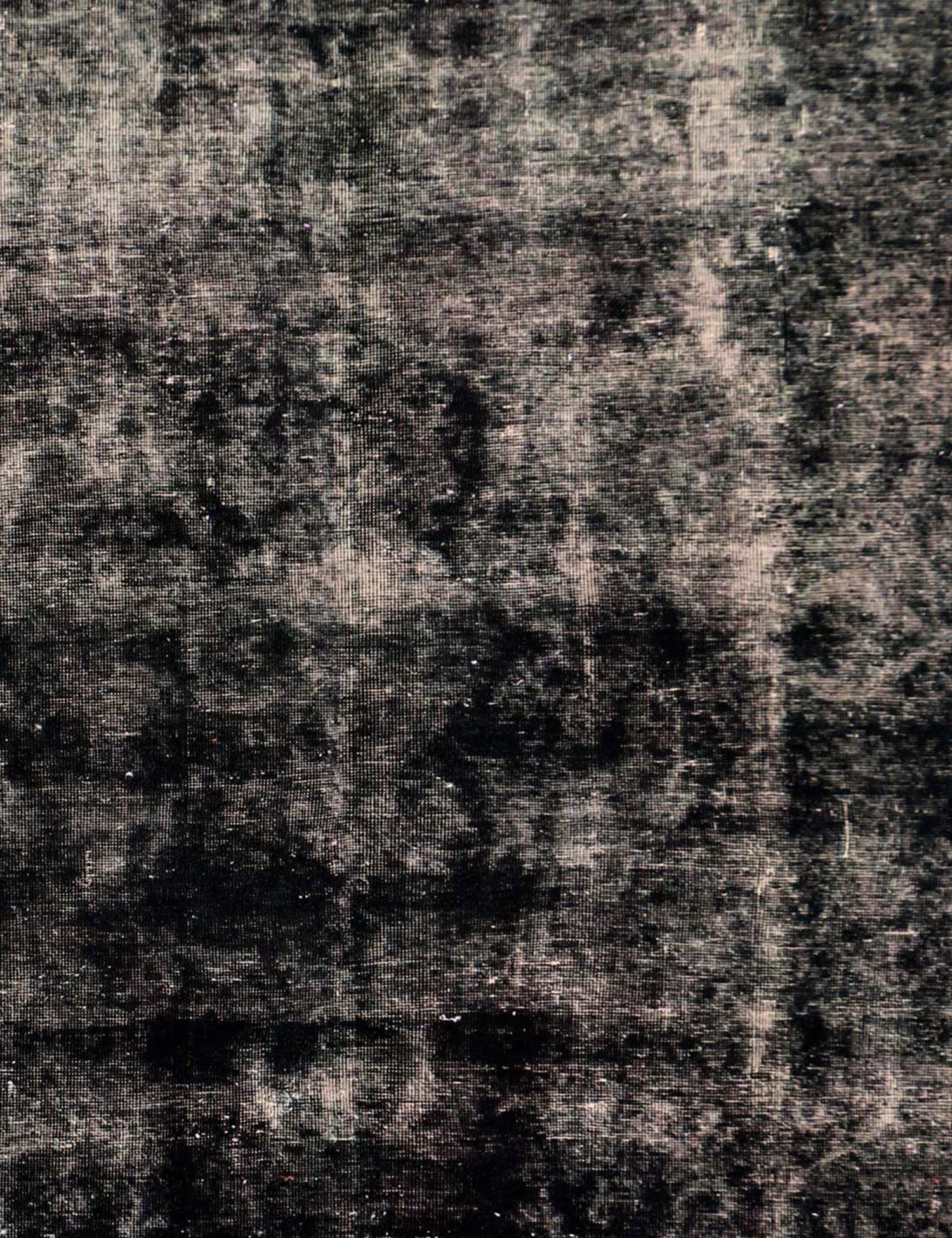 Black Persia Vintage Carpet  278 x 195 cm - Unique Handmade Carpet