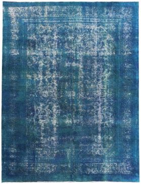 Vintage Teppich 384 X 280 blau