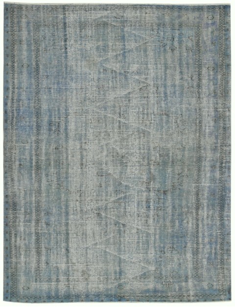 Blau Türkei Vintage Teppich 290 x 180 cm