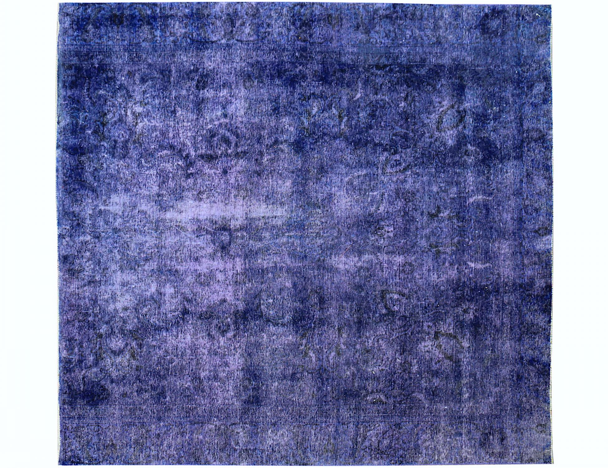 Tappeto Vintage  blu <br/>277 x 275 cm