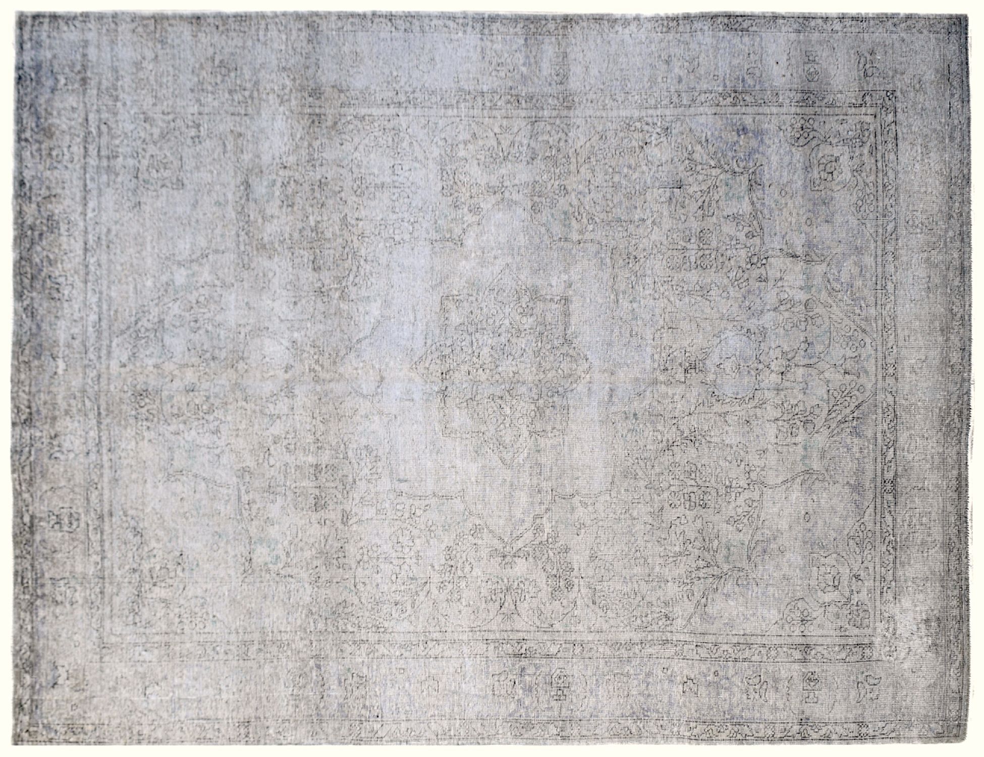 Tappeto Vintage  grigo <br/>298 x 195 cm