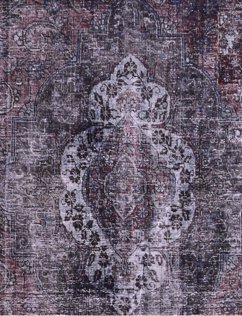 Blau Persien Vintage Teppich  384 x 300 cm