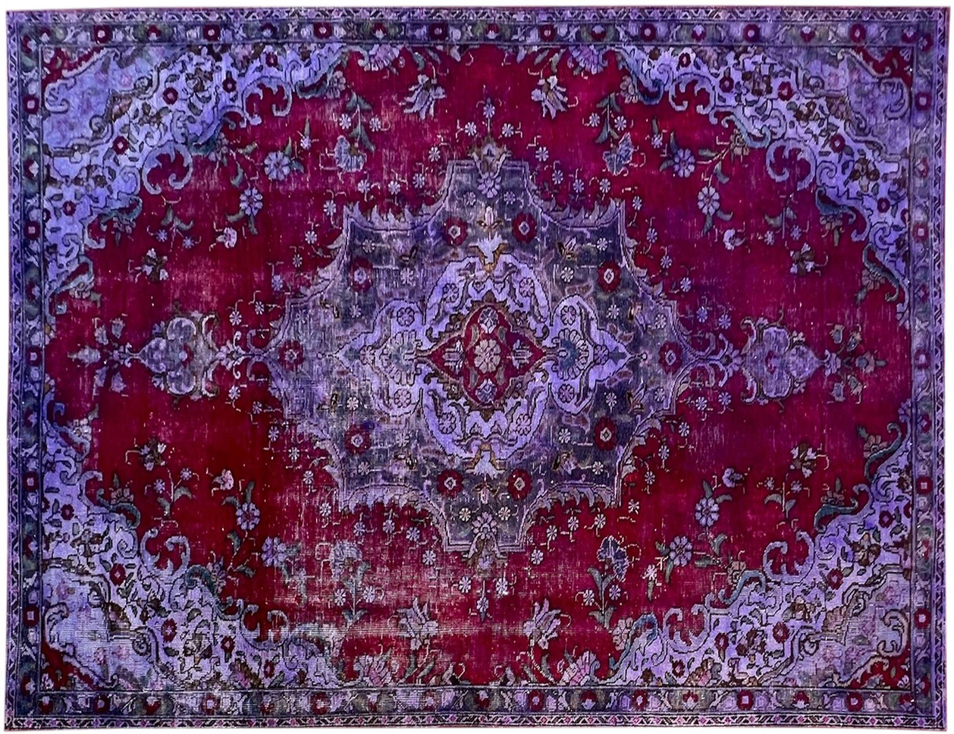 Tappeto vintage persiano  blu <br/>273 x 174 cm