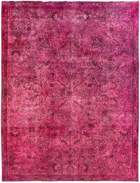 Persian vintage carpet 324 X 237 red 