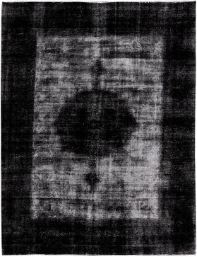Persischer Vintage Teppich 385 x 283 schwarz