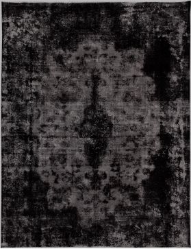 Perzisch Vintage Tapijt 356 x 262 zwarte 