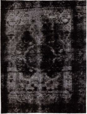 Persischer Vintage Teppich 290 x 183 schwarz