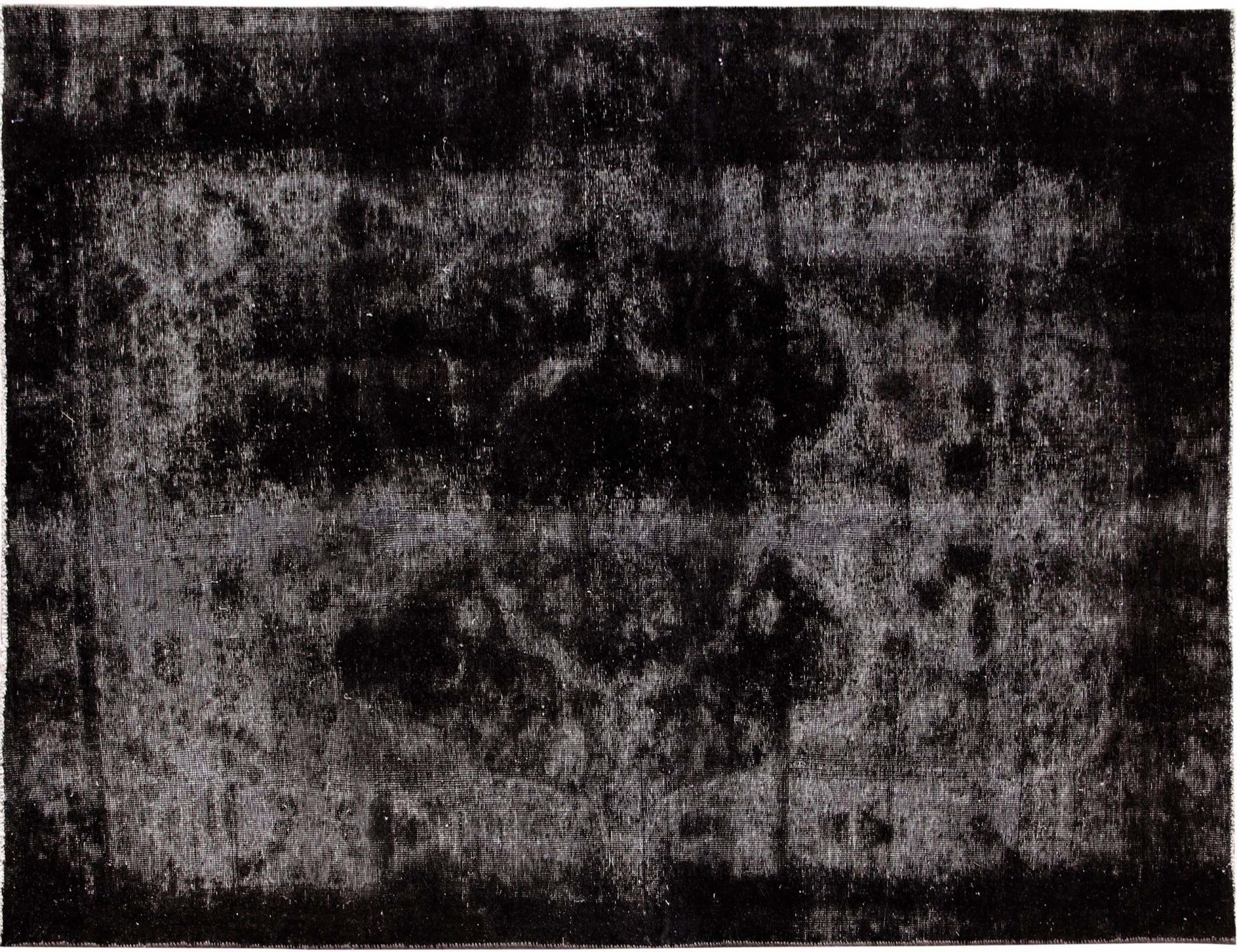 Perzisch Vintage Tapijt  zwarte  <br/>290 x 183 cm