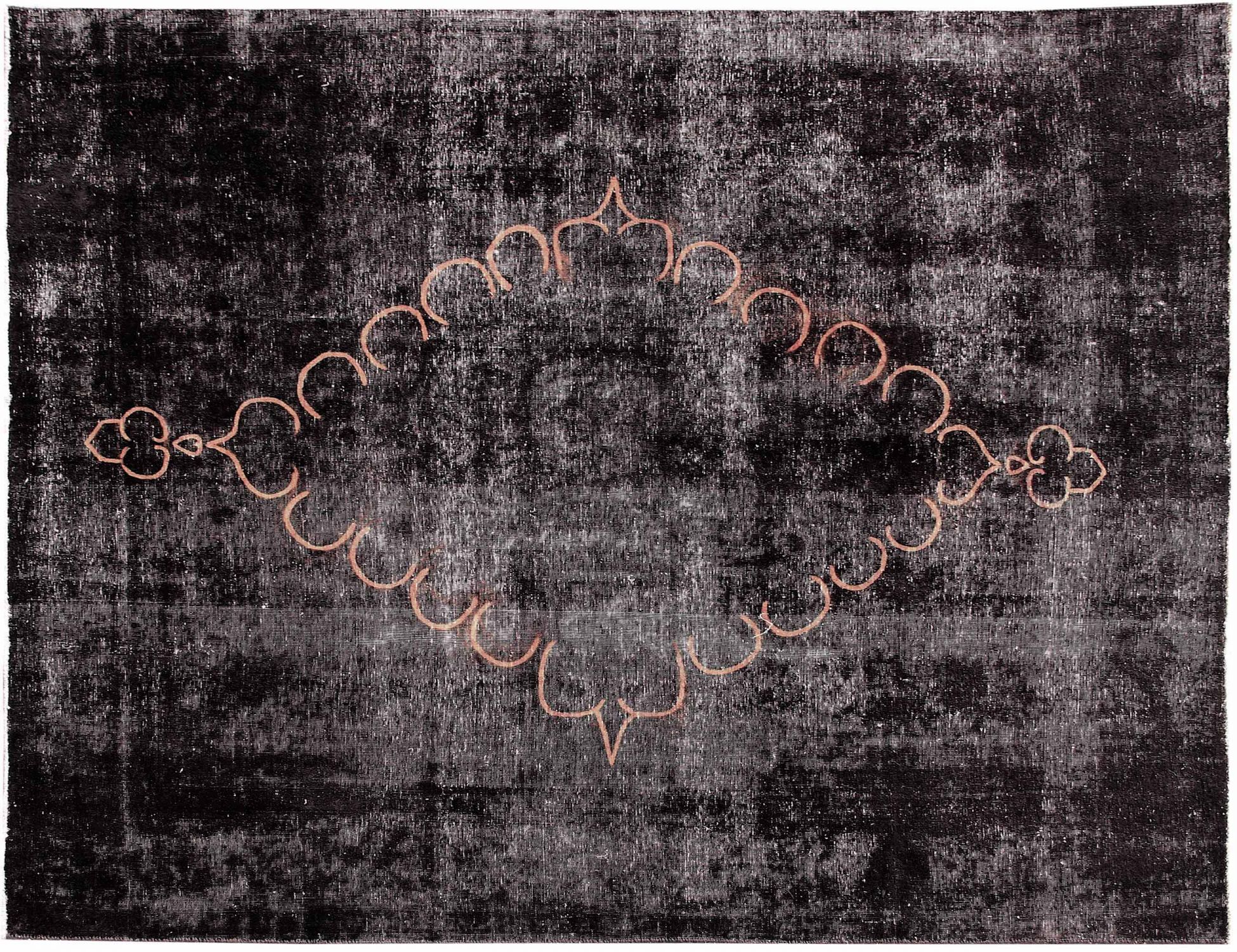Tappeto vintage persiano  nero <br/>285 x 224 cm