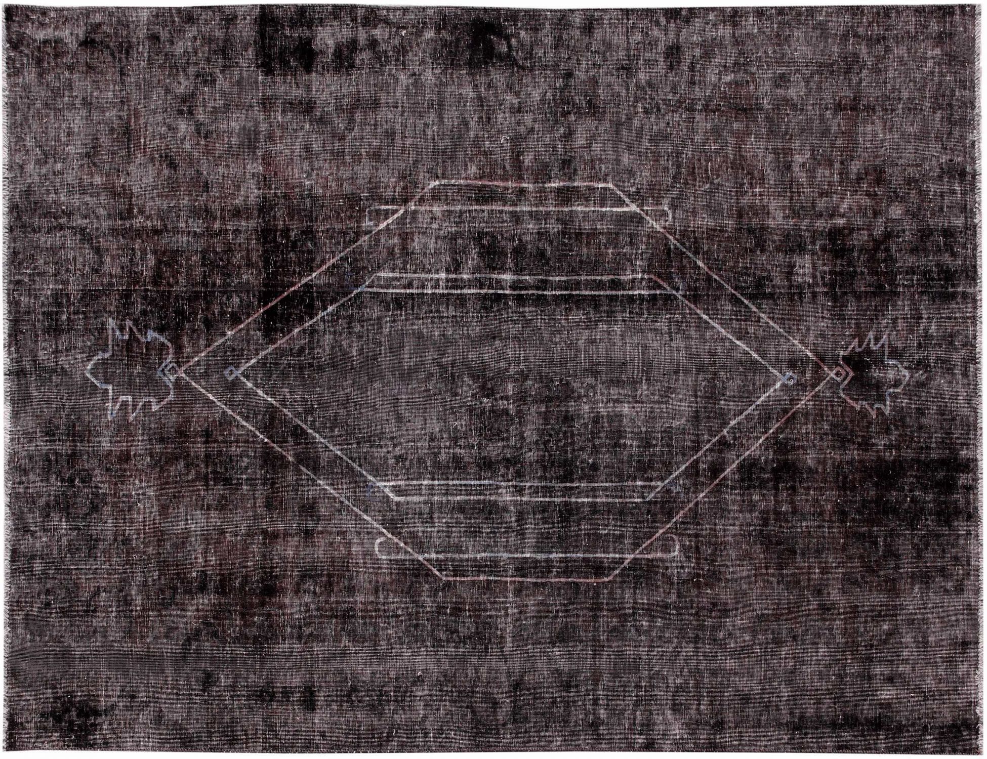 Tappeto vintage persiano  nero <br/>290 x 190 cm