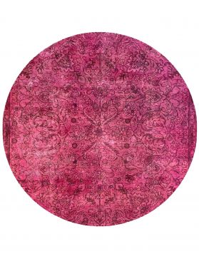 Persian vintage carpet 237 X 237 röda